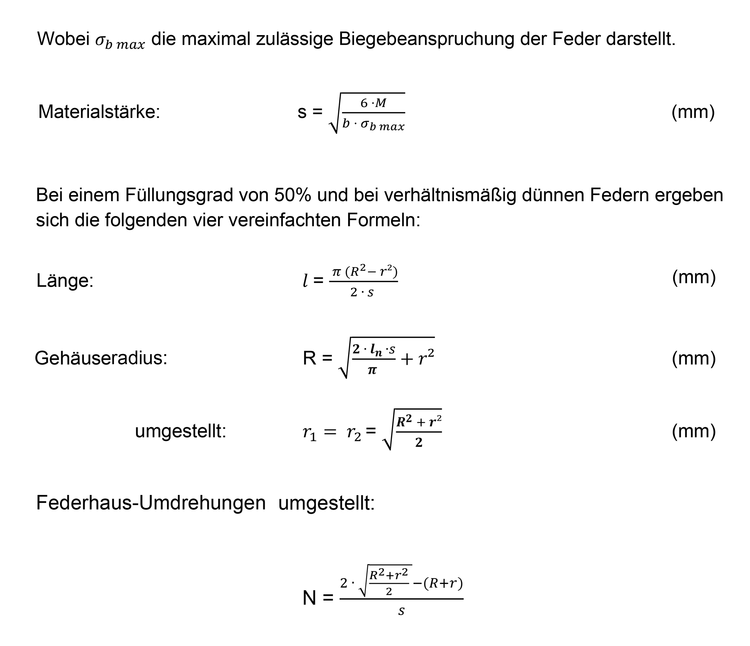 Berechnung :: KERN-LIEBERS